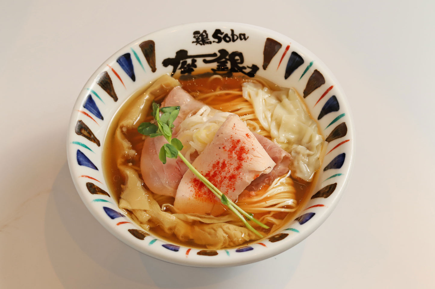 座銀鶏白湯+煮干しセット