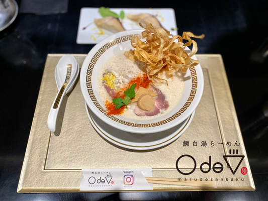 鯛白湯らーめん　〇de▽　商品紹介🐟❣